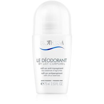 Biotherm Lait Corporel Le Déodorant antiperspirant roll-on bez parabenů 75 ml