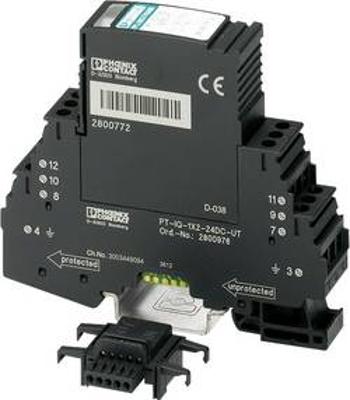 Přepěťová ochrana pro skříňový rozvaděč Phoenix Contact PT-IQ-3-HF+F-12DC-UT 2800995, 10 kA