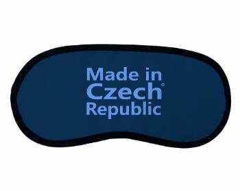Maska na spaní - škraboška Made in Czech republic