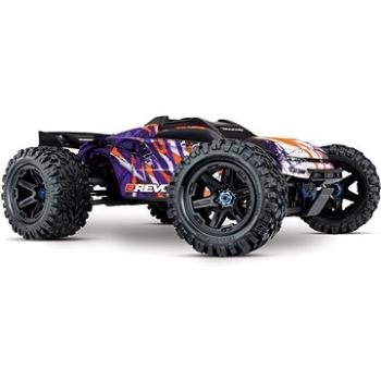 Traxxas E-Revo 1:8 VXL RTR fialové (0020334861016)