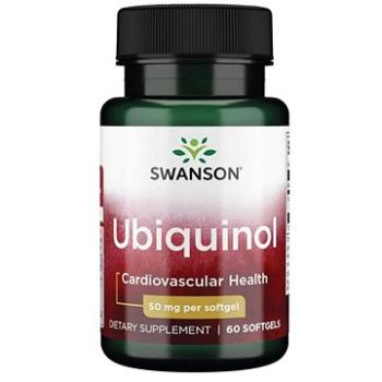 Swanson Ubiquinol, 50 mg, 60 kapslí (87614023939)