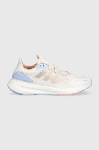 Běžecké boty adidas Performance Pureboost béžová barva