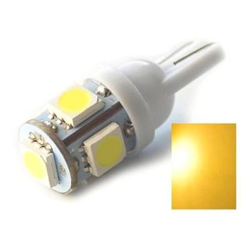 Rabel T10 W5W 5 smd 5050 TEPLÁ BÍLÁ  (151)