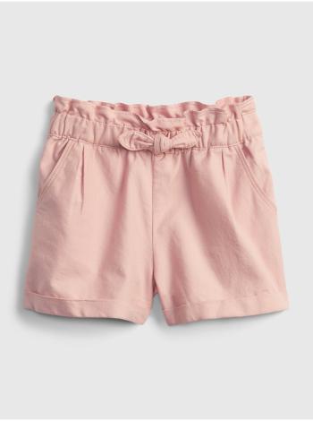 Růžové holčičí dětské kraťasy utility shorts