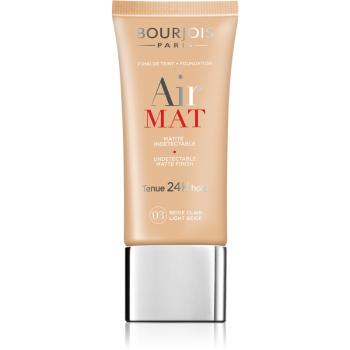 Bourjois Air Mat matující make-up odstín 03 Light Beige 30 ml