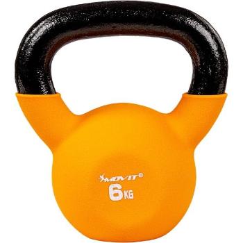 63641  MOVIT Kettlebell činka oranžová, 6 kg
