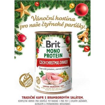 Brit Care Dog Monoprotein Christmas can 400g (8595602554744)