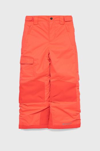 Dětské lyžařské kalhoty Columbia červená barva