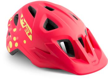 MET přilba ELDAR polka puntíky růžová 52/57 Velikost helmy: UNI