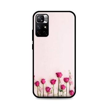 TopQ Kryt Xiaomi Poco M4 Pro 5G silikon Roses 71426 (Sun-71426)