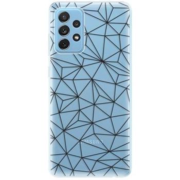 iSaprio Abstract Triangles 03 - black pro Samsung Galaxy A72 (trian03b-TPU3-A72)