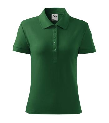 MALFINI Dámská polokošile Cotton - Lahvově zelená | XL