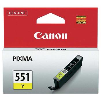 CANON CLI-551 Y - originální cartridge, žlutá, 7ml