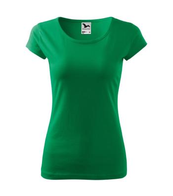 MALFINI Dámské tričko Pure - Středně zelená | M