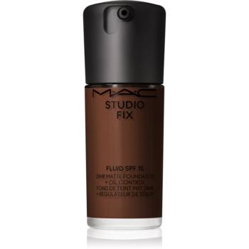 MAC Cosmetics Studio Fix Fluid SPF 15 24HR Matte Foundation + Oil Control matující make-up SPF 15 odstín NC65 30 ml