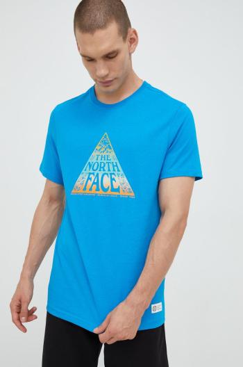 Bavlněné tričko The North Face s potiskem