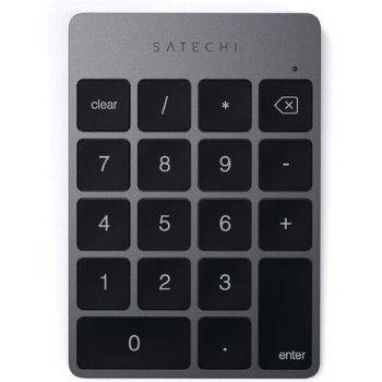 Satechi Slim Wireless Keypad - Space Gray Aluminium, ST-SALKPM