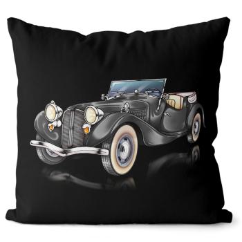 Polštář Aero 50 Roadster Black (Velikost: 40 x 40 cm)