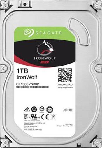 Interní pevný disk 8,9 cm (3,5") Seagate IronWolf™ ST1000VN002, 1 TB, Bulk, SATA III