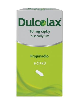 Dulcolax 10 mg 6 čípků