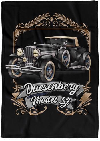 Deka Duesenberg Black (Podšití beránkem: NE)