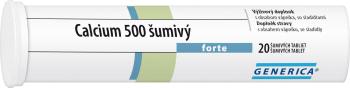 Generica Calcium 500 šumivý forte 20 šumivých tablet