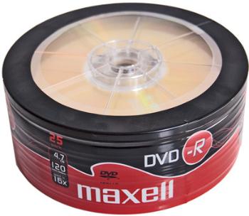 MAXELL DVD-R 4,7GB 16x 25SH 275731, 