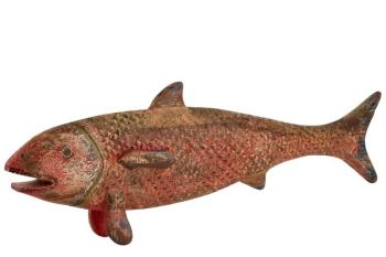 Barevná dřevěná veliká ryba Fish Sphere - 121*13*40,5 cm 1780