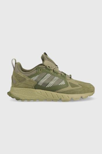 Sneakers boty adidas Originals Zx 1k Boost zelená barva