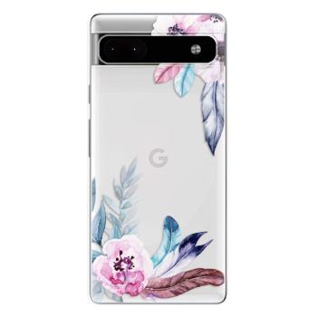 Odolné silikonové pouzdro iSaprio - Flower Pattern 04 - Google Pixel 6a 5G