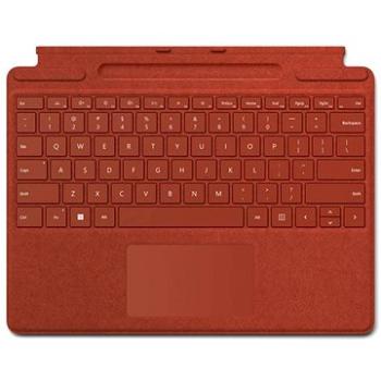 Microsoft Surface  Pro X/Pro 8/Pro 9 Signature Keyboard Poppy Red ENG (8XA-00089)