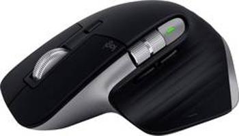 Optická Wi-Fi myš Logitech MX Master 3 Mac Version 910-005696, ergonomická, skleněný povrch, integrovaný scrollpad, grafit