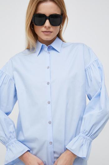 Košile PS Paul Smith dámská, relaxed, s klasickým límcem