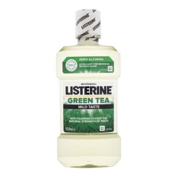 Listerine Green Tea Mild Taste Mouthwash 500 ml ústní voda unisex