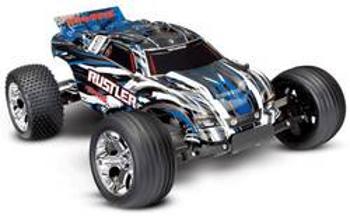 RC model auta Truggy Traxxas Rustler, komutátorový, 1:10, zadní 2WD (4x2), RtR