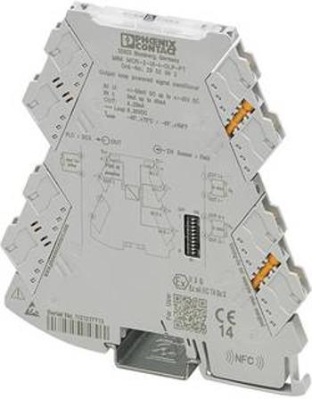 1kanálový pasivní oddělovač Phoenix Contact MINI MCR-2-UI-I-OLP 2902061 1 ks