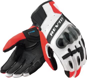 Rev'it! Gloves Ritmo Black/Neon Red L Rukavice