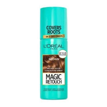 L'Oréal Paris Magic Retouch Instant Root Concealer Spray 75 ml barva na vlasy pro ženy Brown na barvené vlasy; na všechny typy vlasů
