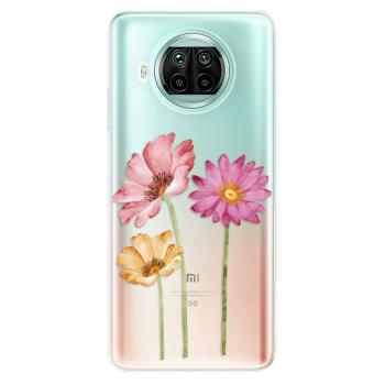 Odolné silikonové pouzdro iSaprio - Three Flowers - Xiaomi Mi 10T Lite