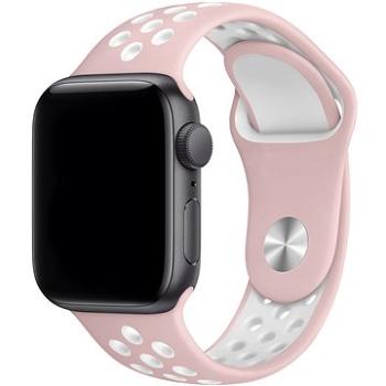 Eternico Sporty pro Apple Watch 42mm / 44mm / 45mm / Ultra 49mm Cloud White and Pink (AET-AWSP-WhPi-42)