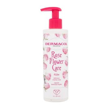 Dermacol Rose Flower Care Creamy Soap 250 ml tekuté mýdlo pro ženy