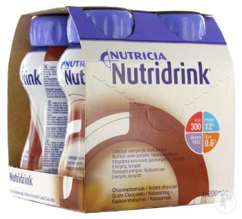 Nutridrink s čokoládovou příchutí 4 x 200 ml