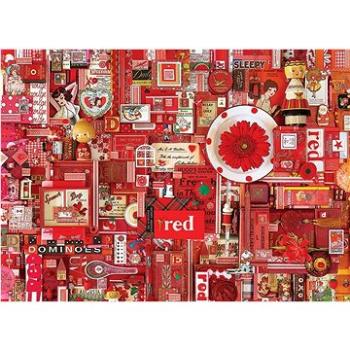 Cobble Hill Puzzle Barvy duhy: Červená 1000 dílků (625012801461)