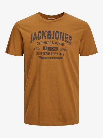 Jack & Jones Jeans Triko Hnědá