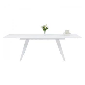 Rozkládací stůl Amsterdam White 160(40+40)×90 cm