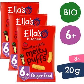 Ella's Kitchen BIO křupky rajče a pórek (3× 20 g) (8594200262914)