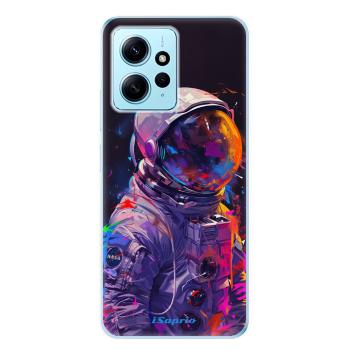 Odolné silikonové pouzdro iSaprio - Neon Astronaut - Xiaomi Redmi Note 12 5G