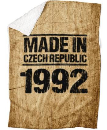 Deka Made In (rok: 1992, Podšití beránkem: ANO)