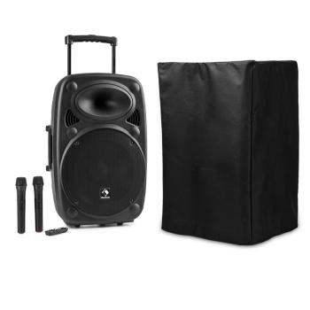 Auna Streetstar 15 mobilní PA-zařízení s ochranným obalem 15 "-subwoofer trolley BT USB