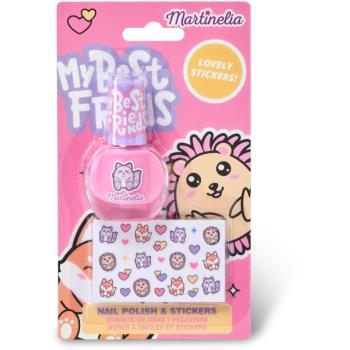 Martinelia My Best Friends Nail Polish & Stickers sada (pro děti)